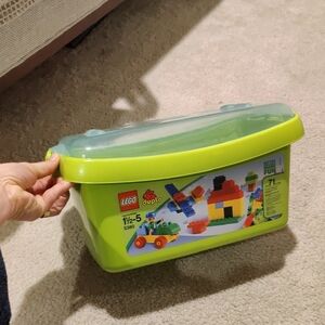 LEGO DUPLO Colorful Building Set with Container